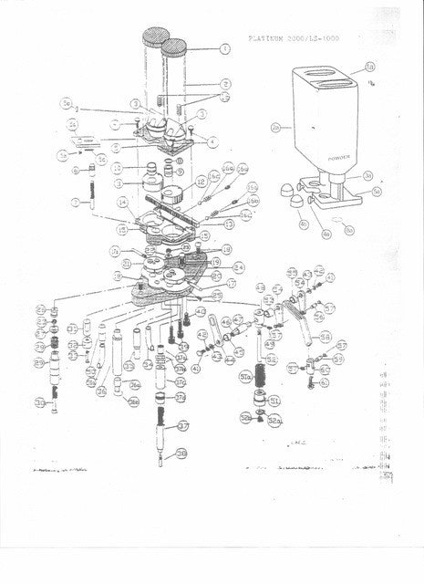 Plat2000, L/S-1000 & 950 Exploded View & Price List
