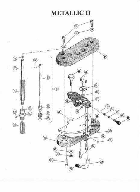 Mett-II Exploded View & Price List